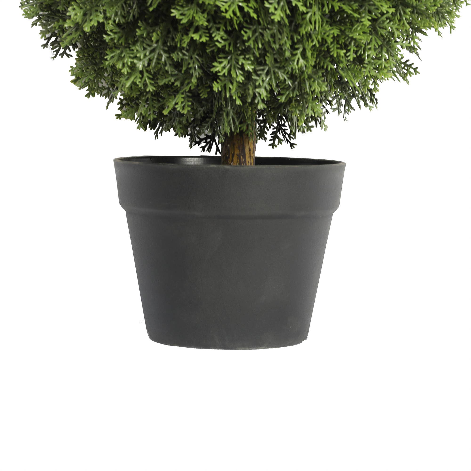 Mills Floral Company - Wholesale Artificial Plant - UV Cypress Double Ball 36 Inch Topiary3