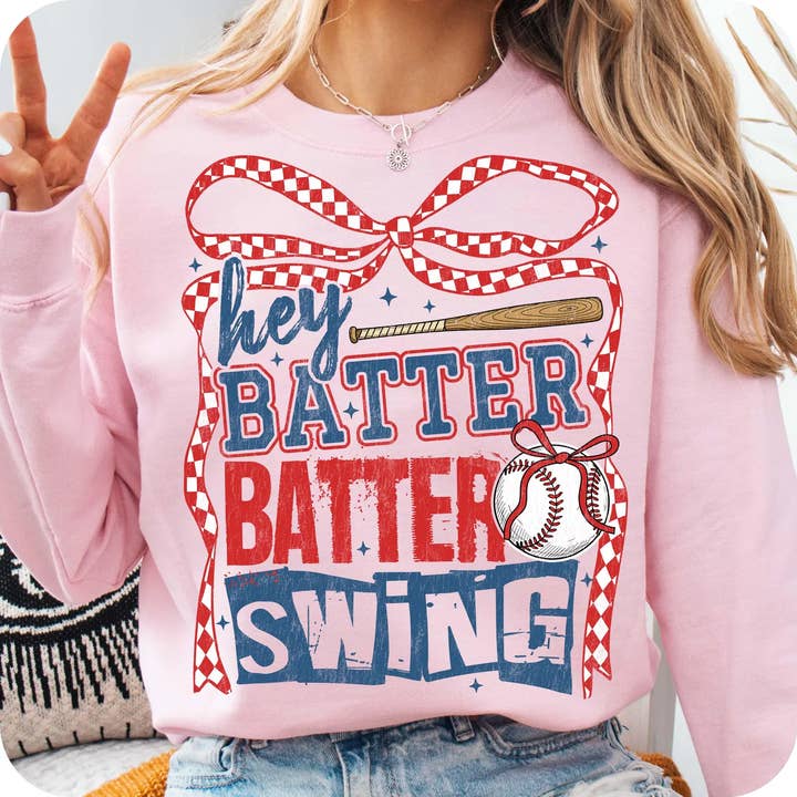 HEY BATTER BATTER SWING RETRO for wholesale by It's So Me