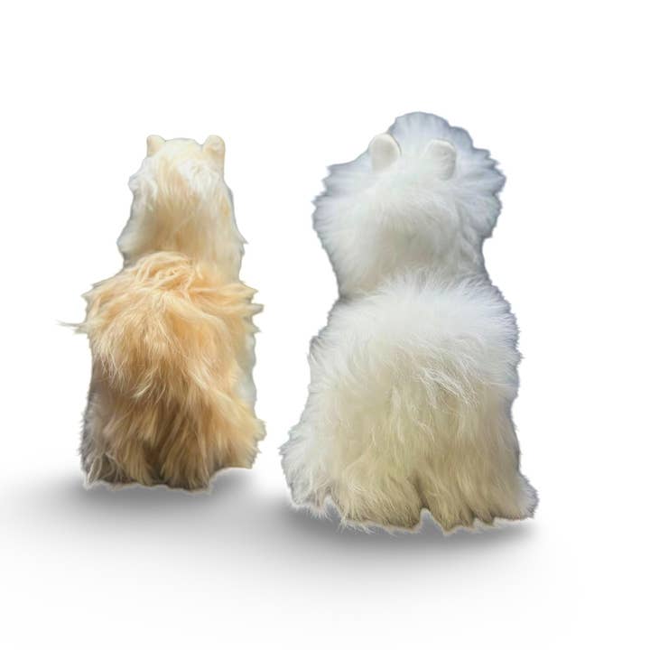 Sanyork Fair Trade - Wholesale Stuffed/Plush Toy - Kids & Baby - Suri Alpaca Fur Doll Plush Toy 6" Super Soft Stuffed Animal