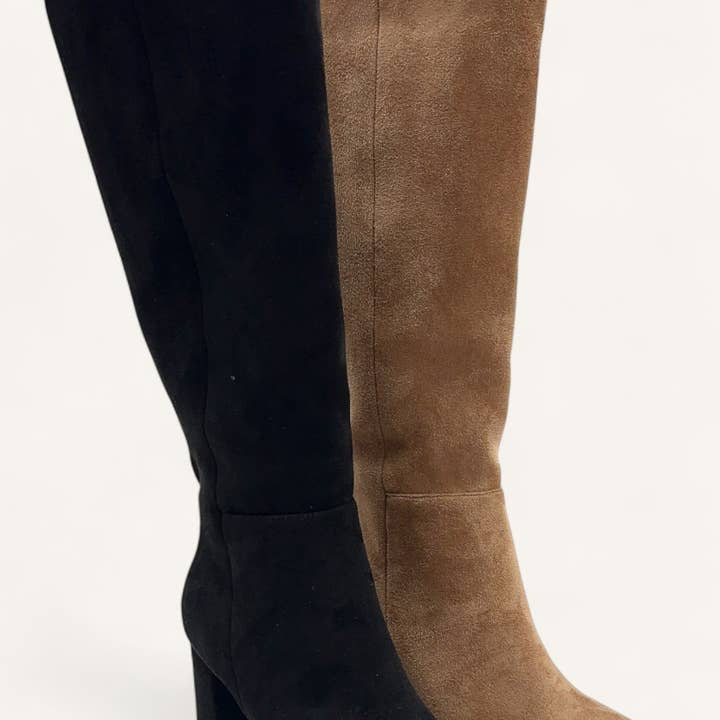 BRAZIL-84 LUXURIOUS FAUX SUEDE KNEE BOOTS and other Purchase Wholesale majorette boots. Free Returns & Net 60 Terms on Faire trending on Faire.