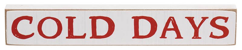 The Hearthside Collection - Wholesale Sign - Hot Cocoa Mini Stick, 3 Assorted3