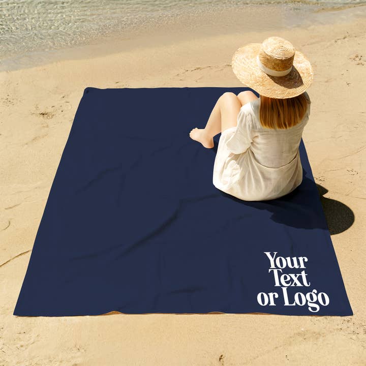 CUSTOM OVERSIZE Blanket, Beach Throw, Resort, Team, Boutique for wholesale by Nobullwoman Apparel