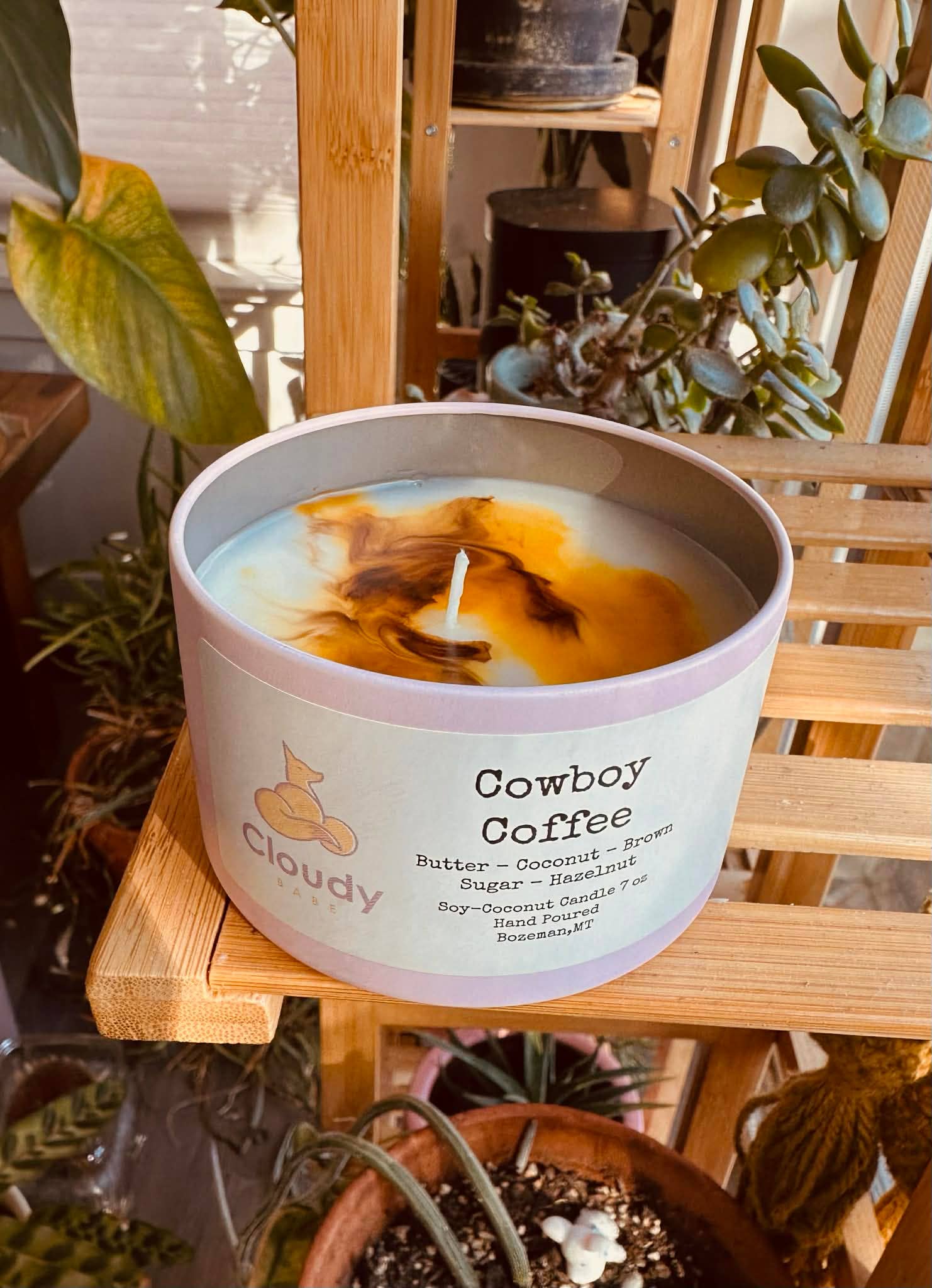 Cloudy Babe - Wholesale Jar/Filled Candle - Cowboy Coffee Candle1