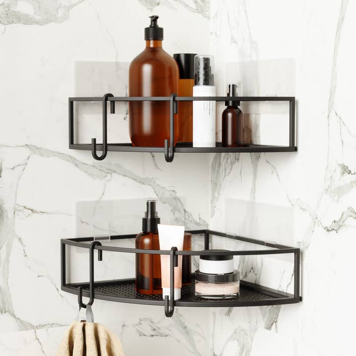 Umbra - Wholesale Bath Caddy - Cubiko Corner Bins, Set of 2