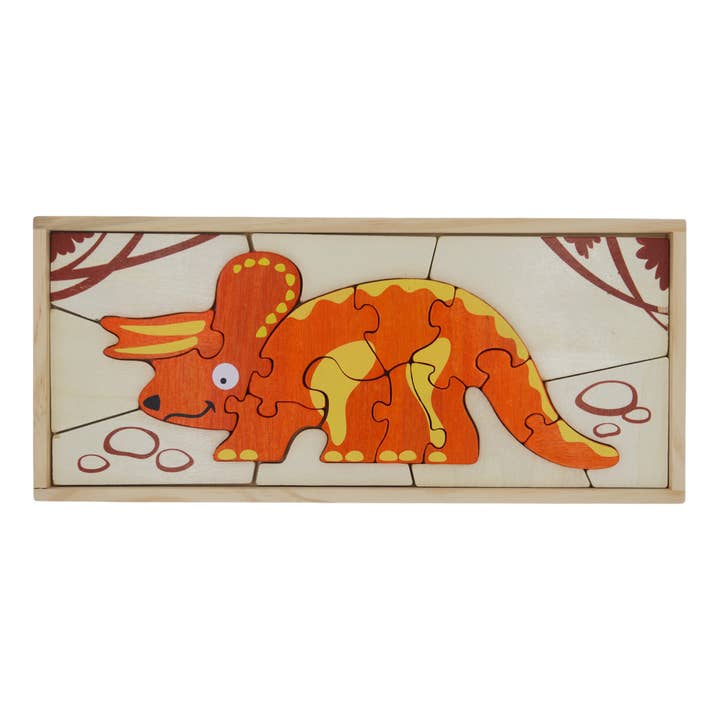 BeginAgain - Wholesale Puzzle - Kids - Dino Skeleton Puzzles - Double Sided Dinosaur Fun2