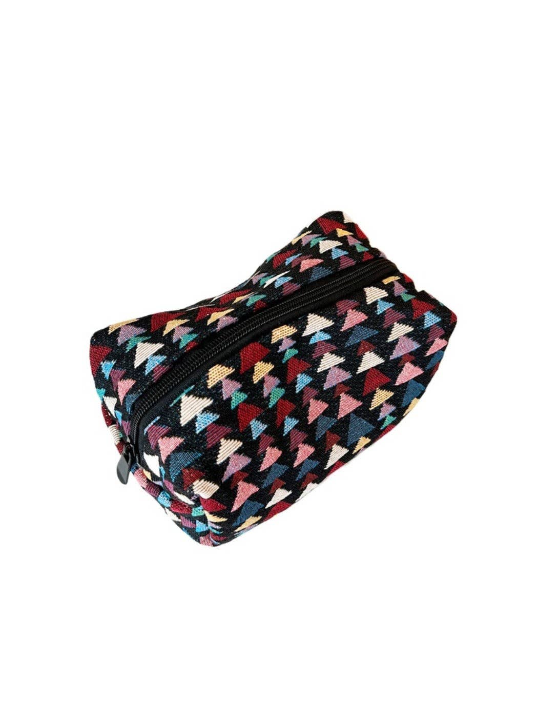 Funkyrel® Atzbranding Limited - Wholesale Pouch - Women's - Cosbai - Fun Pine-Print Zipper Pouch - Playful & Chic0