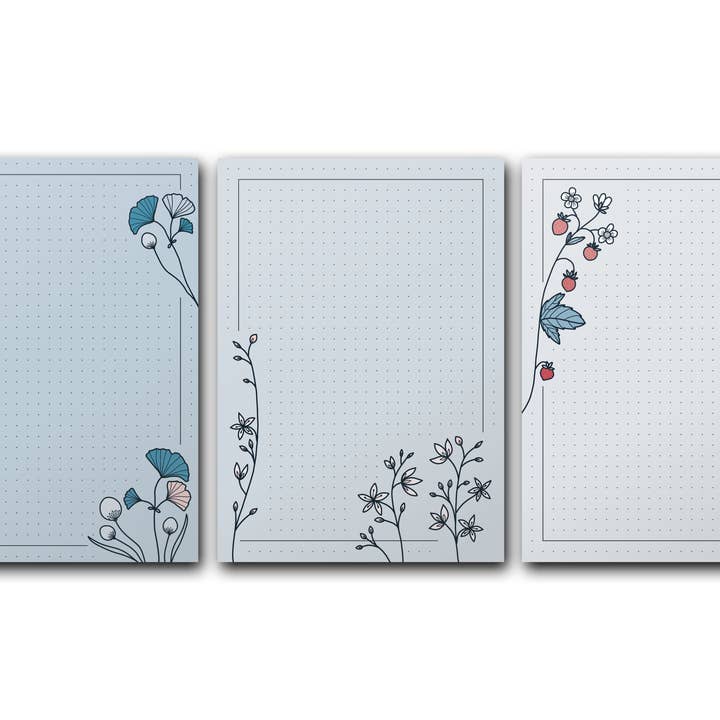 Rotberta - Wholesale Notepad - magnetic notepad DIN A6, wild strawberry