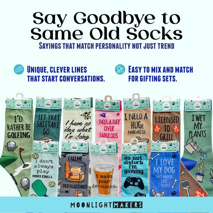 Moonlight Makers - Wholesale Socks – Unisex - Do Not Disturb I'm Gaming - Unisex Socks - CLOSEOUT SALE7
