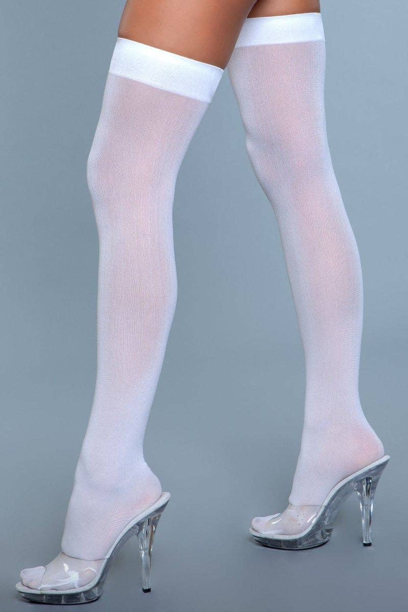 BeWicked - Wholesale Stockings - Women's - 1932 Opaque Nylon Thigh Highs16