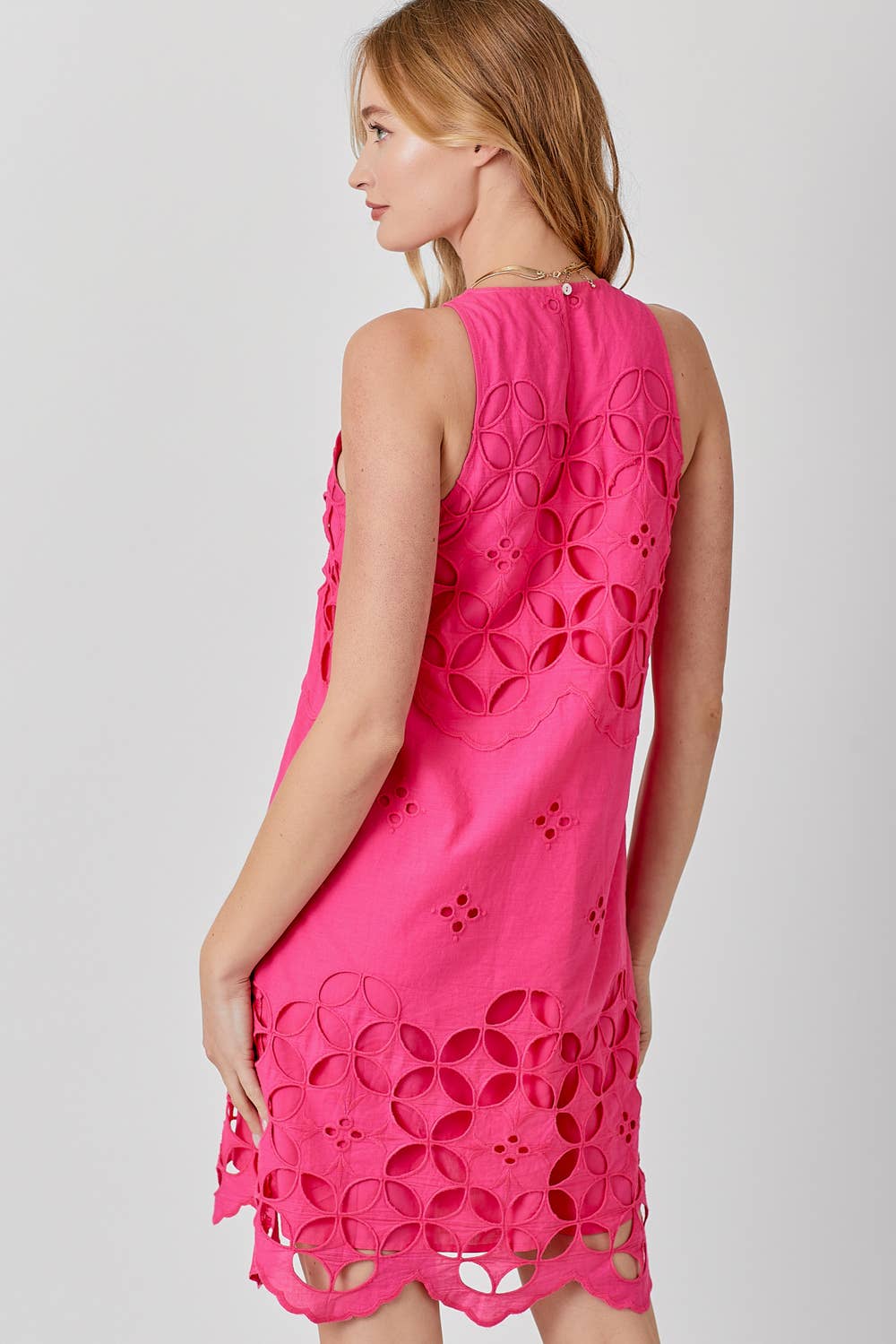 Mystree – Engroshandel Kjole - Dame – 60048 Halter Neck Blonder Kjole14