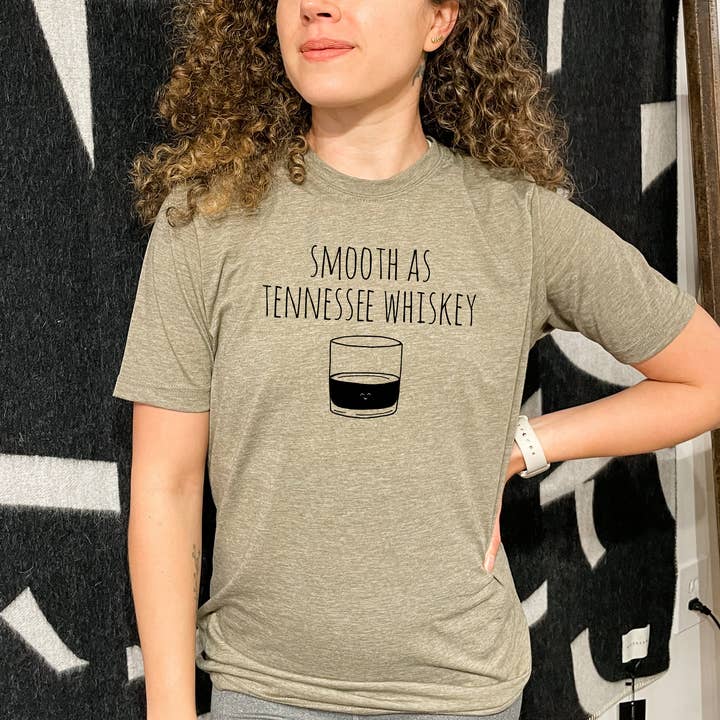Moonlight Makers - Vente T-shirt sérigraphié – homme - Smooth As Tennessee Whiskey - T-shirt pour homme - TN, Bourbon3