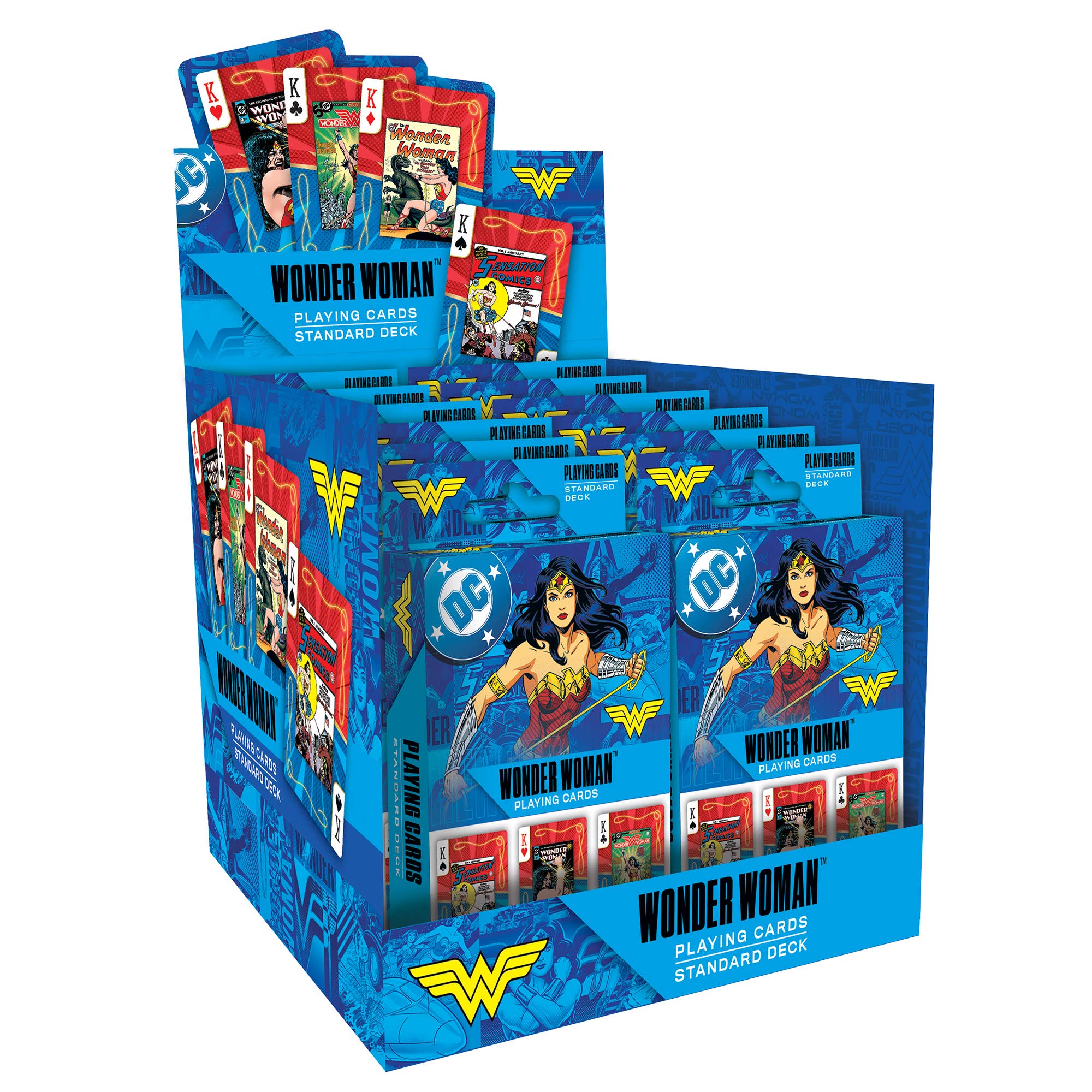 Masterpieces Puzzles - Wholesale Playing Cards - Wonder Woman Playing Cards - 54 Card Deck3