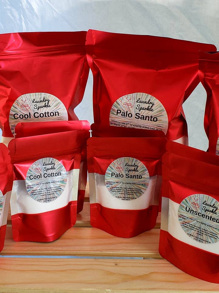 Sapone da Bucato - Brillantezza per Bucato, sacchetto da 2 oz per la vendita all'ingrosso da parte di Little Bull Falls Soap Works