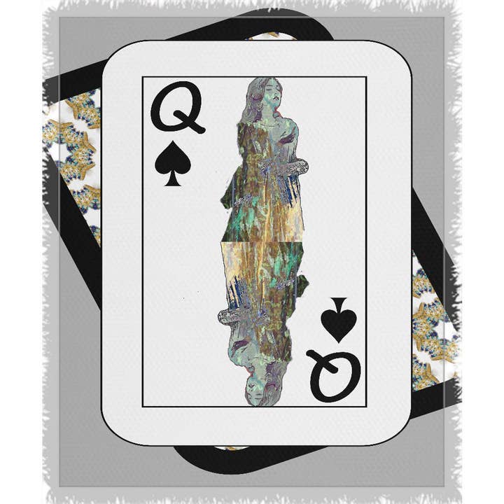 Jogue sua mão... Manta de tecido Queen Spade No. 3 por atacado de 3 Piece Urban Artisan