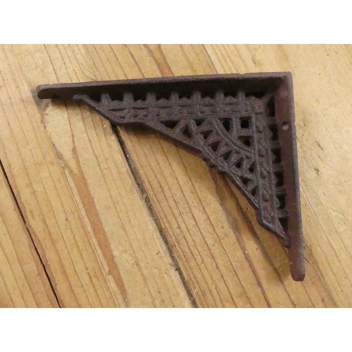 Midwest Craft House - Wholesale Wall Accent - CAST IRON BRACKET 4 1/8" X 5 1/8"2