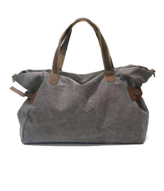 ZEDE PARIS - Wholesale Weekender Bag - Women's - SAINT-LAZARE - Weekend travel sports bag in canvas and leather32