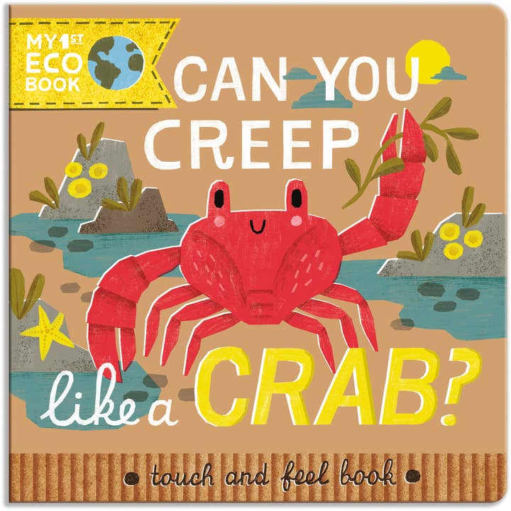 Peux-tu ramper comme un crabe ? - Livre écologique pour enfants pour la vente par Robert Frederick Ltd
