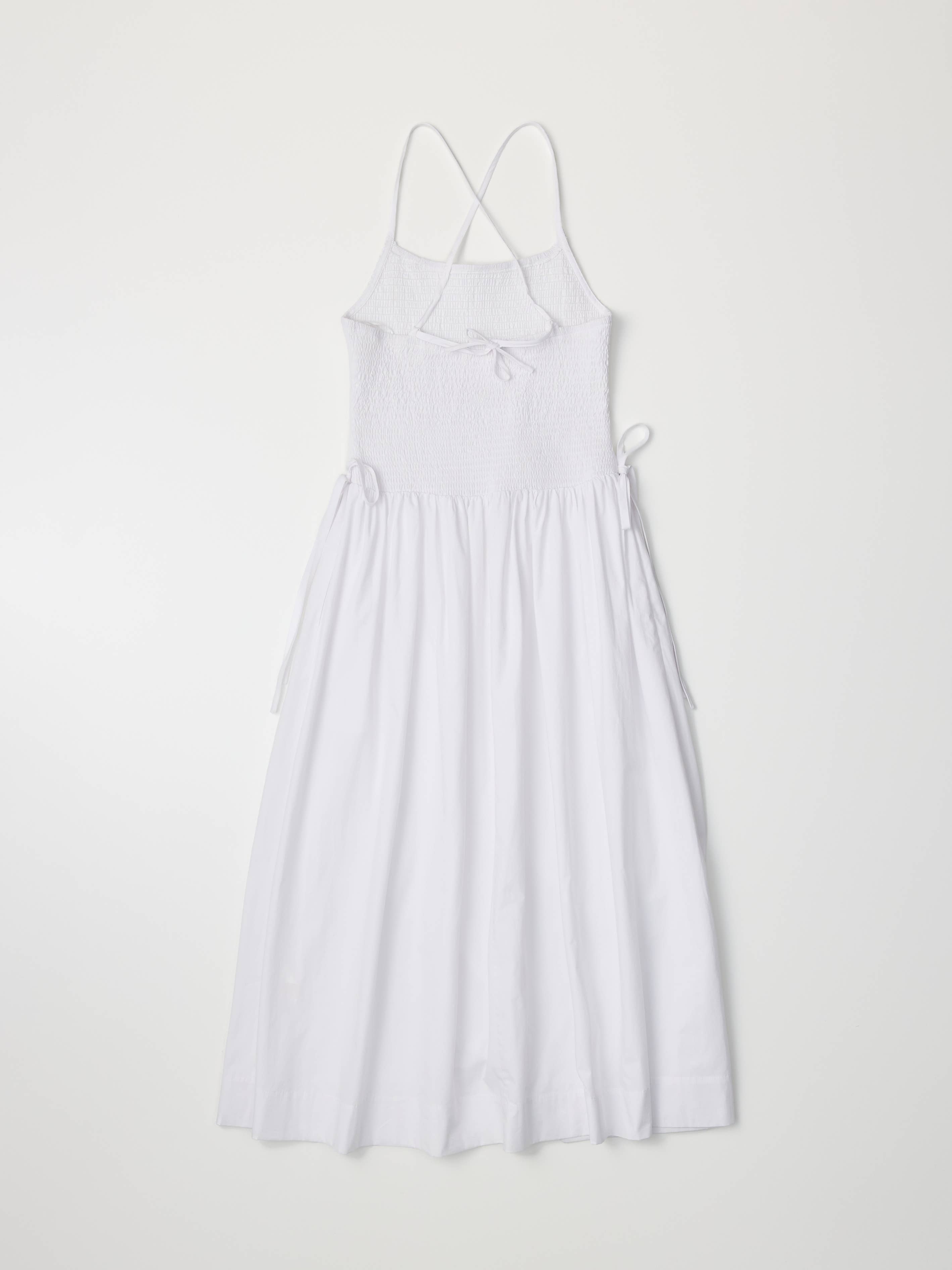 MOD REF - Vendita all'ingrosso Vestito - Donna - Abito The Jenni | Abito midi a nido d'oca con lacci laterali5