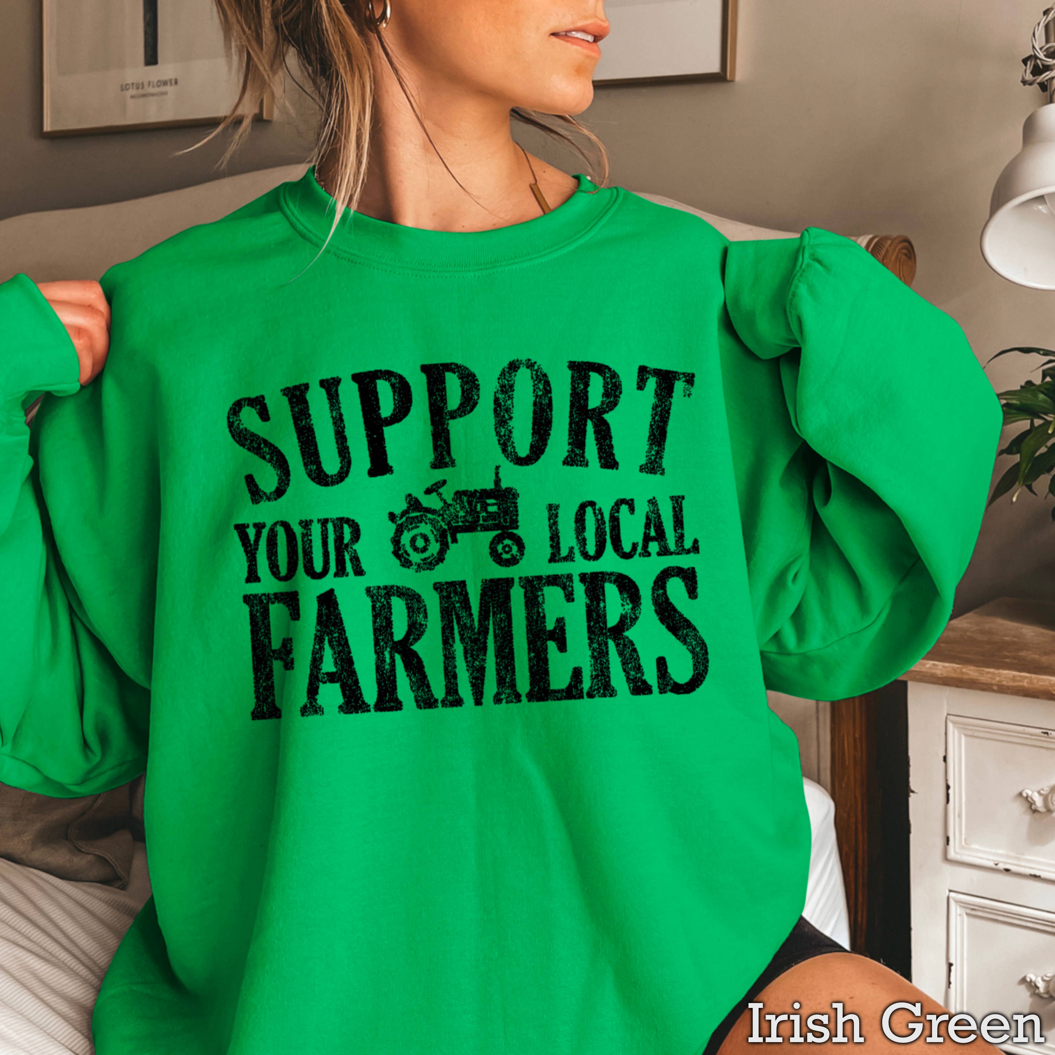 Shoppe SHC - Wholesale Graphic Sweatshirt - Women's - Support Your Local Farmers Women’s  Graphic Sweatshirt11
