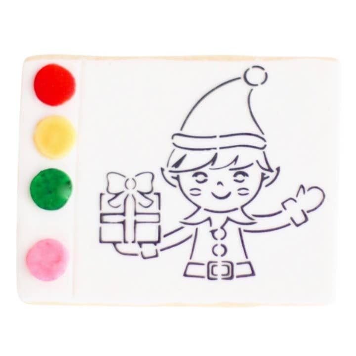 Sweet Sanctions LLC - Wholesale Cookie - Christmas Paint Your Own Cookies