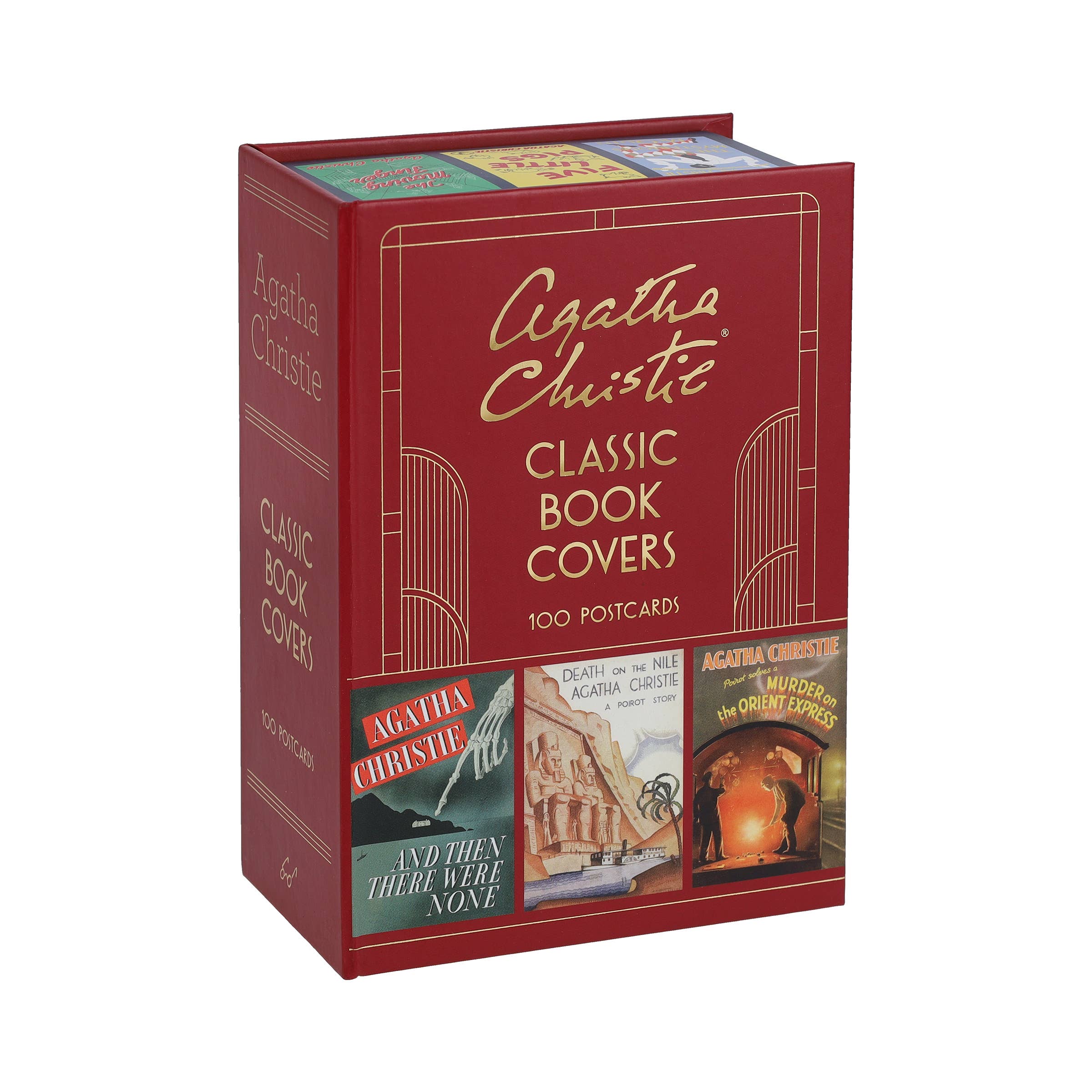 Chronicle Books - Wholesale Postcard Set - Agatha Christie Classic Book Covers: 100 Postcards1