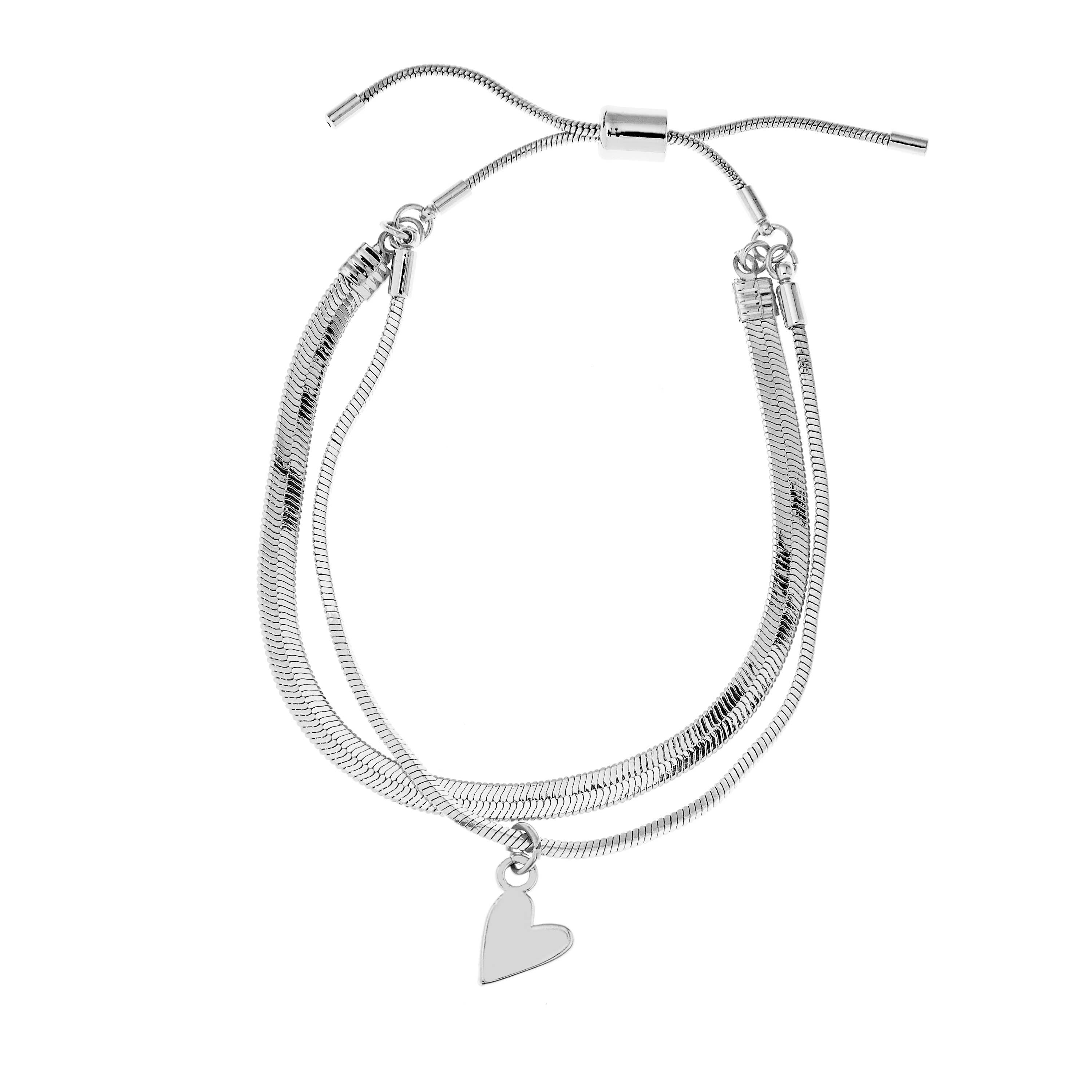 Foxy Originals - Vendita all'ingrosso Braccialetto con ciondolo/pendente - Bracciale Regolabile Rosie Heart | Natale 20254