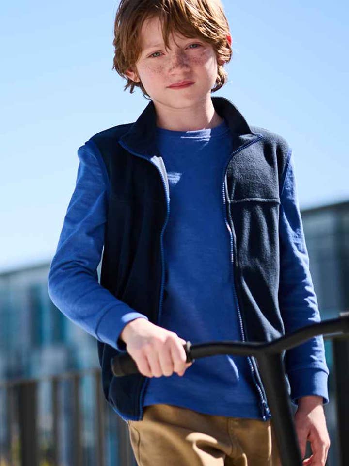 Regatta - Kroppsvarmer til børn i mikrofleece for engroshandel hos Pierre Francis