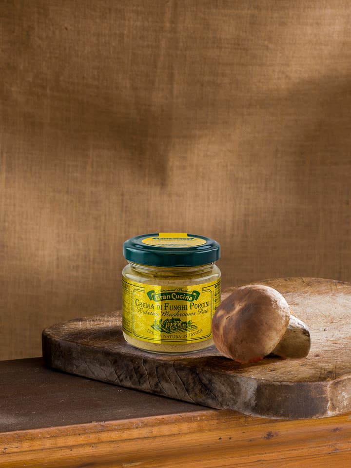 Porcini Mushroom Cream 80g for wholesale by TAB GREEN LINE SRL (Gran Cucina)