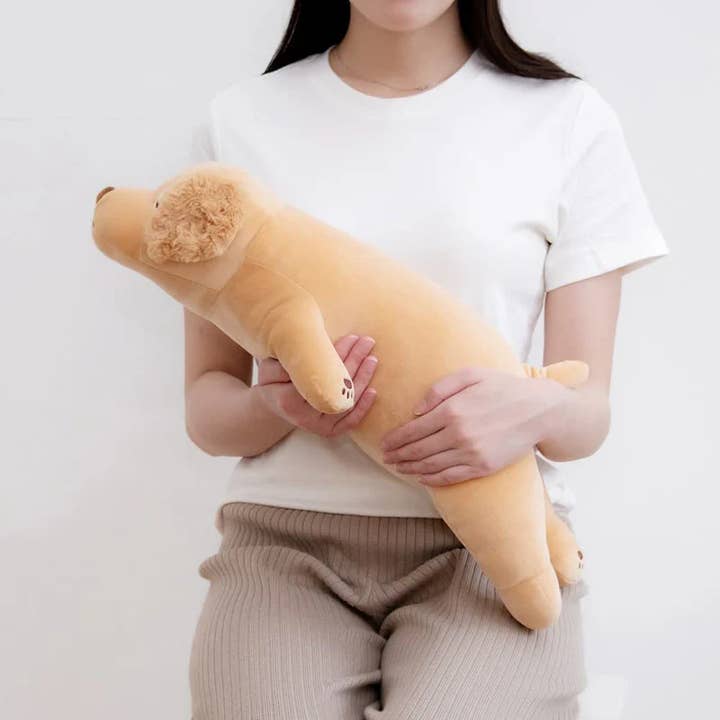Greeting Life America – wholesale Lumbar pillow – LIV HEART Premium Nemu Nemu pillow (M) 48902-14 Retriever