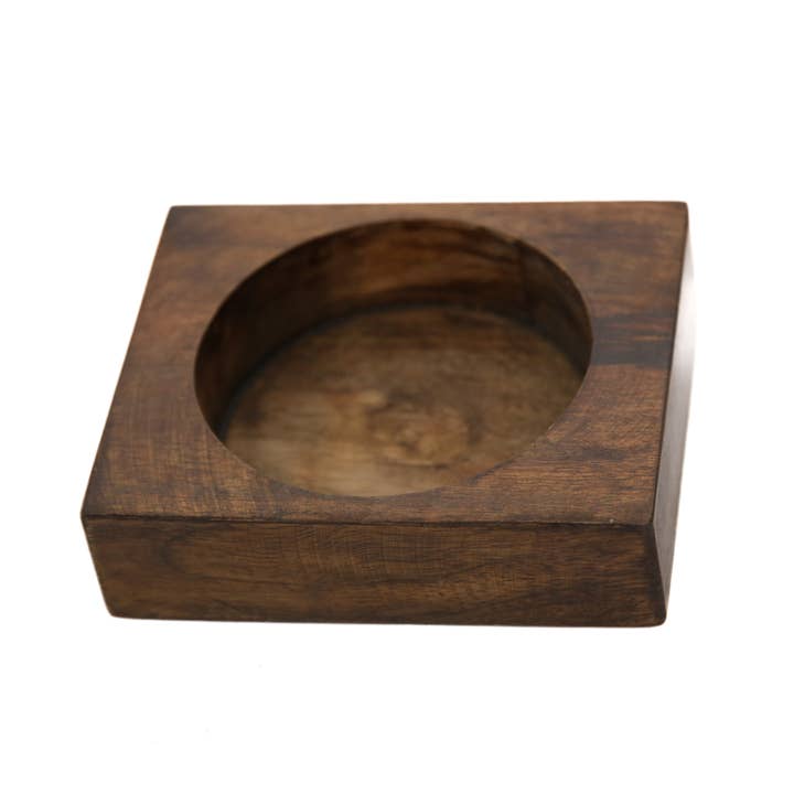 Forever Green Art – Großhandel Kerzenhalter – Käseform aus Holz - 1 Loch