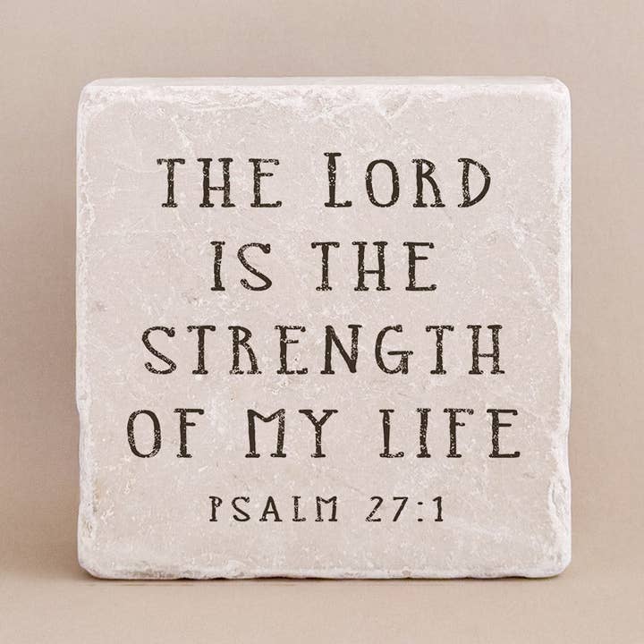 570N | Psaume 27:1 pour la vente par Twelve Stone Art