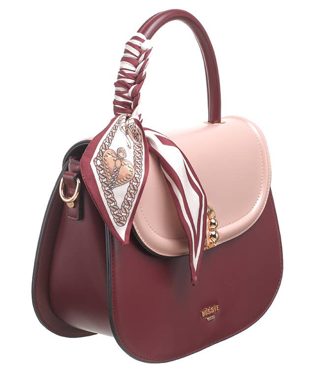Bessie London - Vendita all'ingrosso Borsa con manico - Donna - BORSA A TRACOLLA CON PATTA E MANICO SUPERIORE URBAN SCARF10