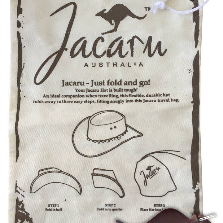 Stonewash Brown Jacaru 519 Roo Squashy Hat for wholesale on Faire
