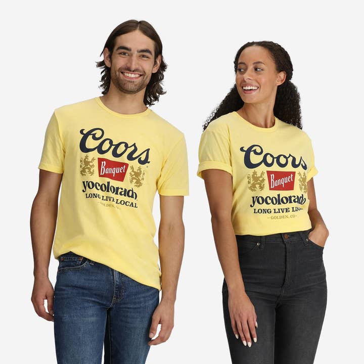 T-Shirt - Coors Banquet x YoColorado Logo T-Shirt LIMITED for wholesale by YoColorado