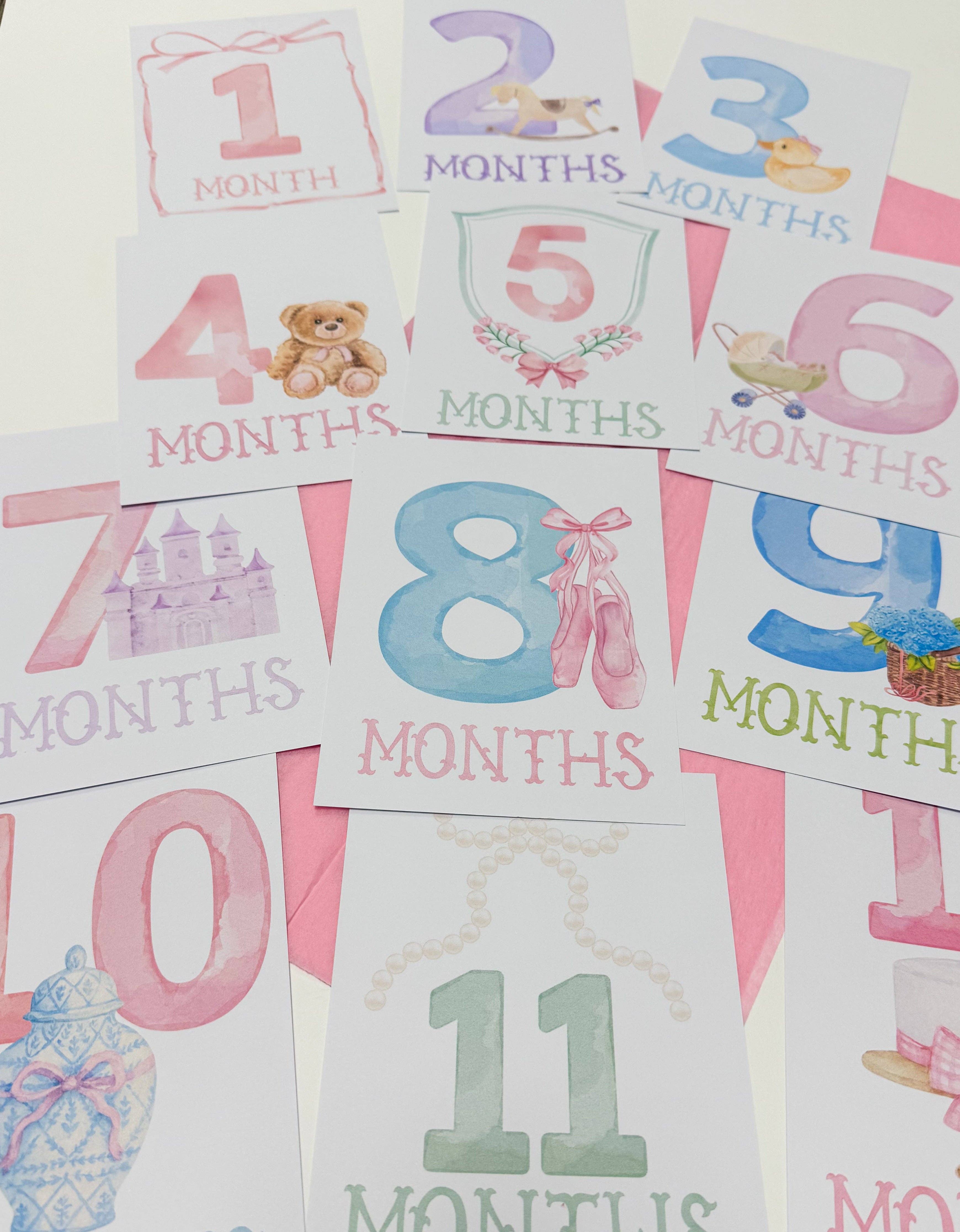 Just For Fun Threads – wholesale Milstolpeskonst/-minnen - Barn och baby – Små tidlösa milstolpekort1