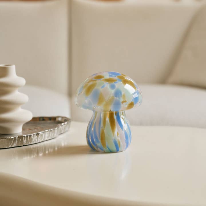 Humber - Wholesale Accent/Desk Lamp - Cordless Glass Mushroom Lamp7