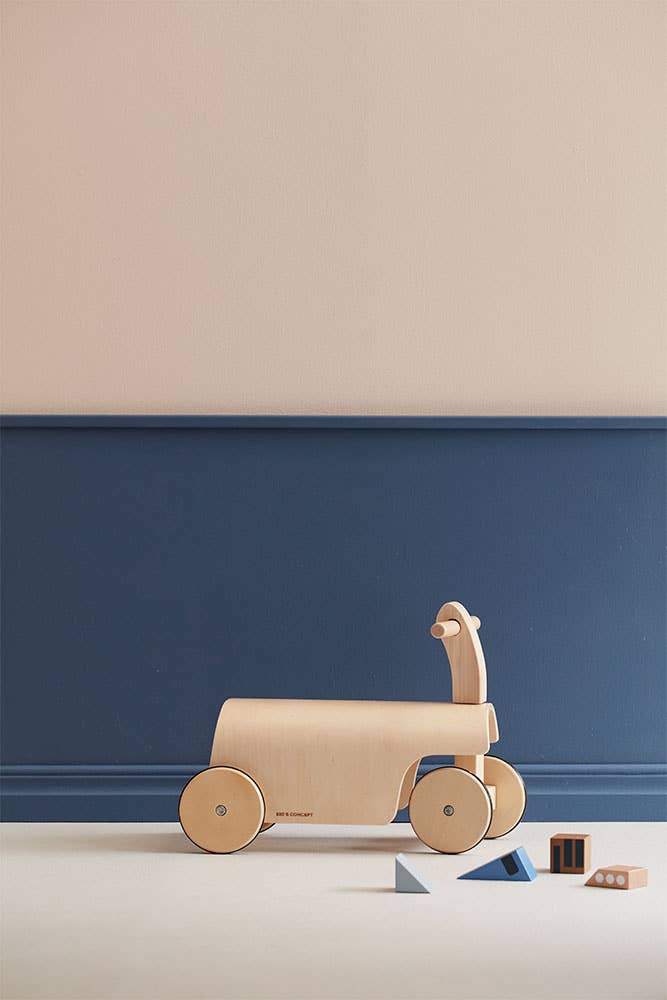 Kids Concept – wholesale Wood toy – Child – Ride along kart AIDEN4