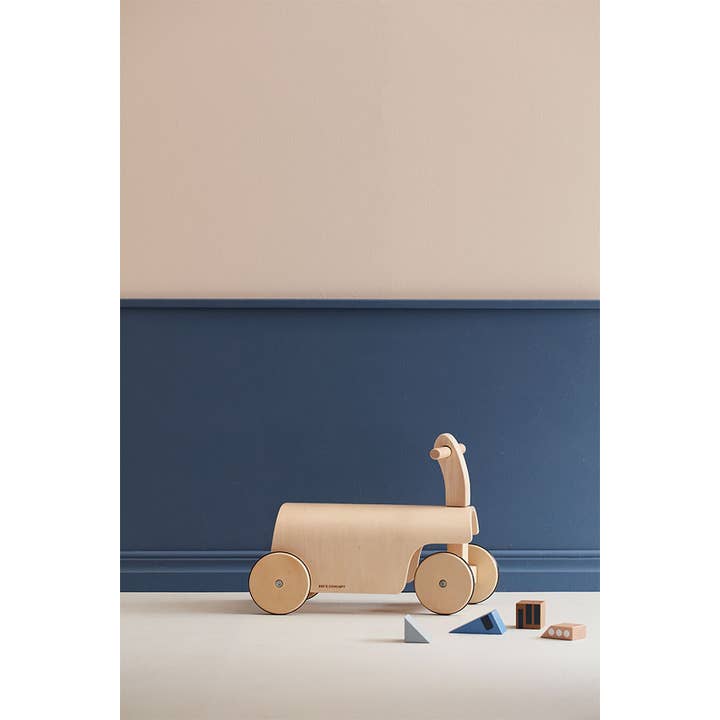 Kids Concept – wholesale Wood toy – Child – Ride along kart AIDEN4