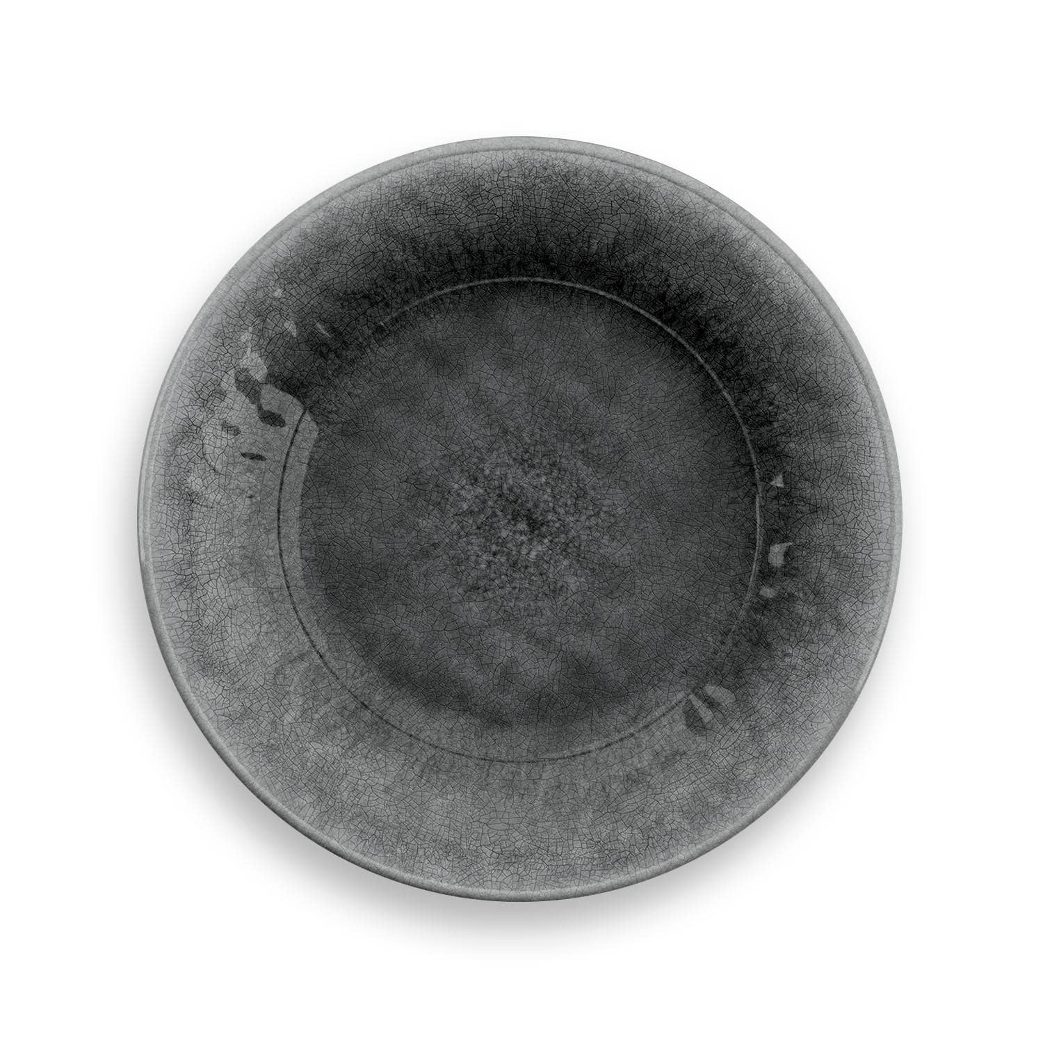 Abode Homewares by TarHong - Wholesale Salad Plate - Potters Reactive Glaze Salad Plate, Grey, 8.5"1