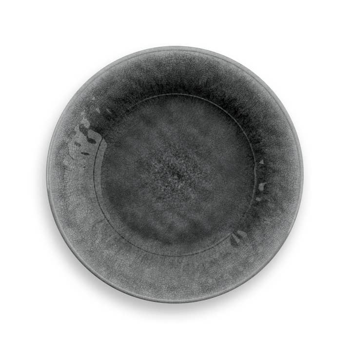 Abode Homewares by TarHong - Wholesale Salad Plate - Potters Reactive Glaze Salad Plate, Grey, 8.5"1