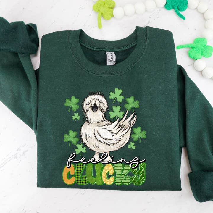 K and M Designs - Wholesale Sublimation Transfer - Feelin Clucky DTF Transfer