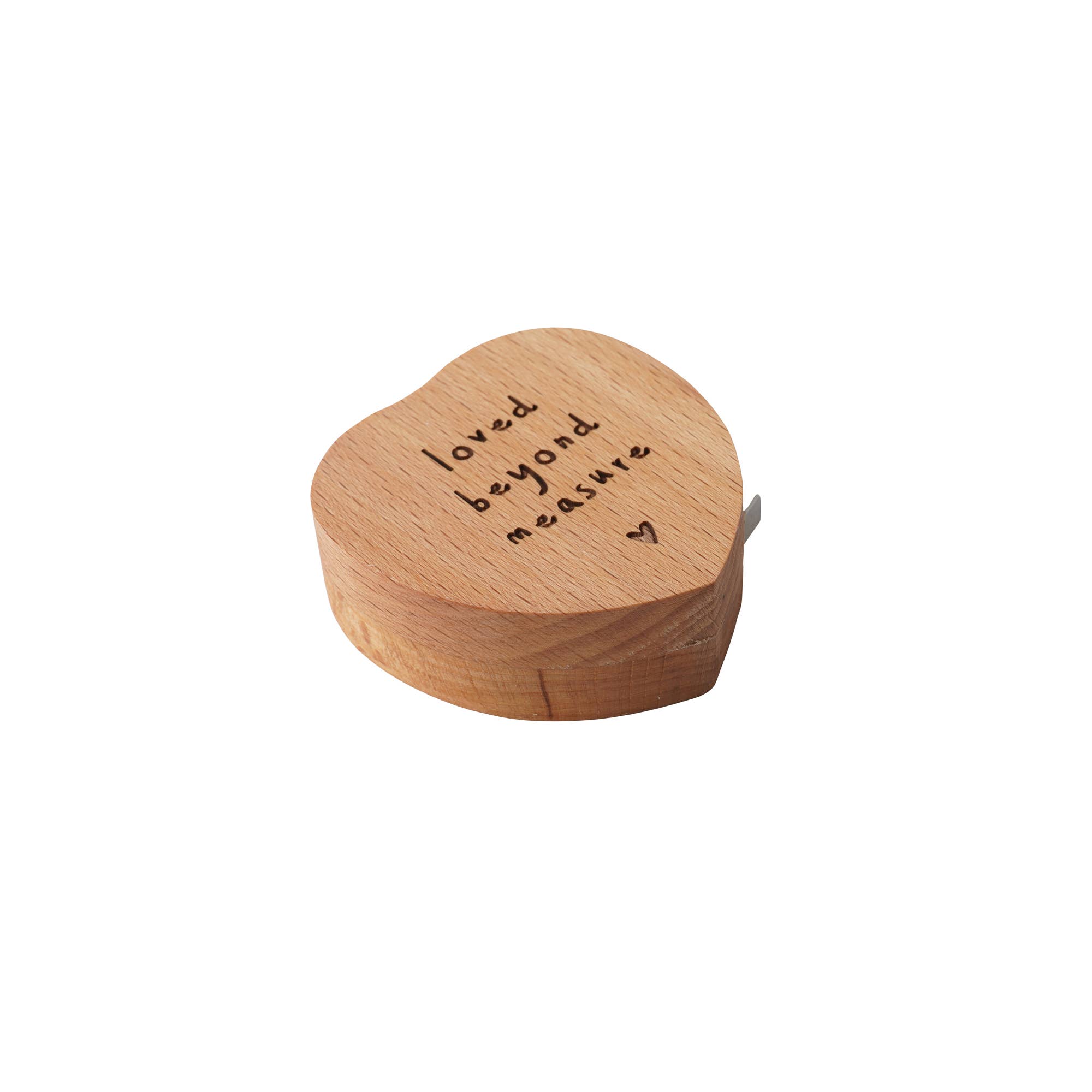 CGB Giftware – Engroshandel Målebånd – Send med kærlighed 'Loved Beyond Measure' hjertemålebånd4