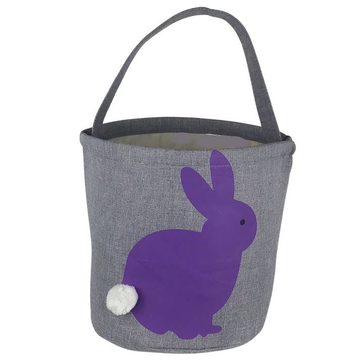 Modern Easter Basket - Purple Bunny for wholesale by Snug as a Bug