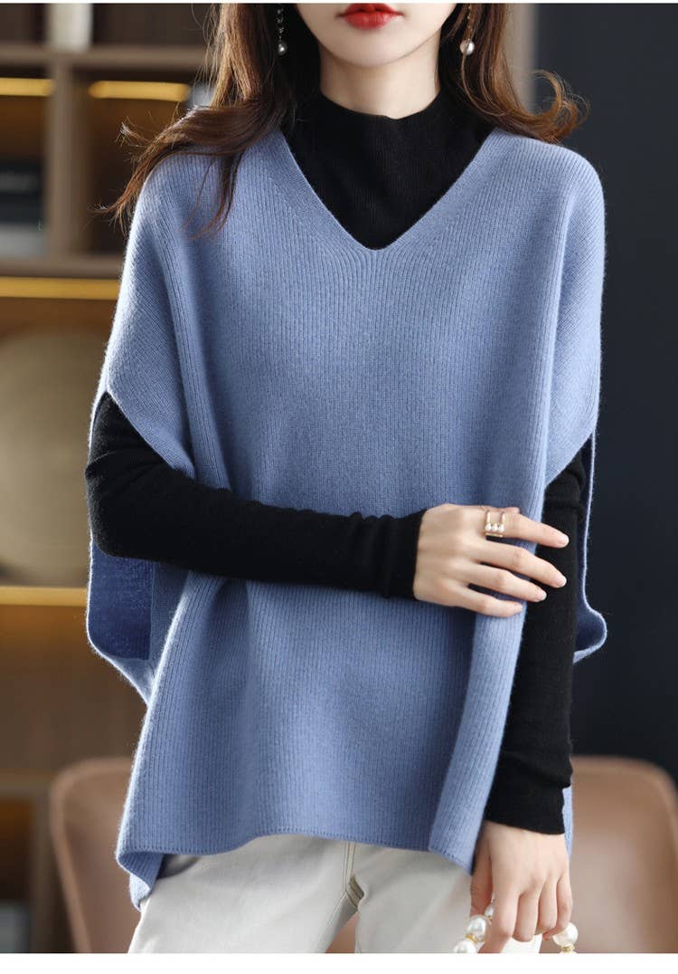 Hope & Sunshine - Vendita all'ingrosso Top in maglia - Donna - Gilet a Maglia Larga8