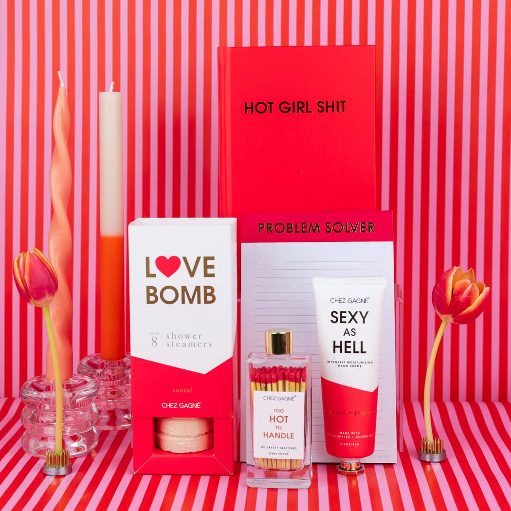 Chez Gagné - Vendita all'ingrosso Bombe/Compresse vaporizzanti da doccia - Love Bomb - Vaporizzatori per doccia all'aromaterapia - Sandalo - Set di 82