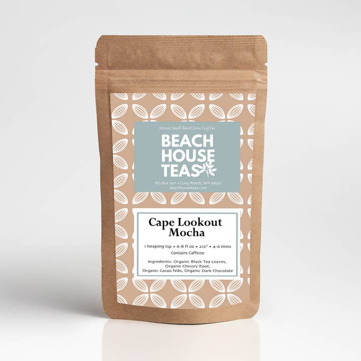 Lookout Capa Mocha Chá Folha Solta por atacado de Beach House Teas