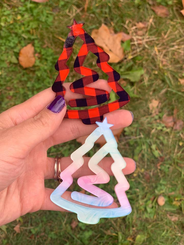 Custom Jumbo Christmas Tree Paperclip - Fun Accessory for wholesale by The E Tribe Co.