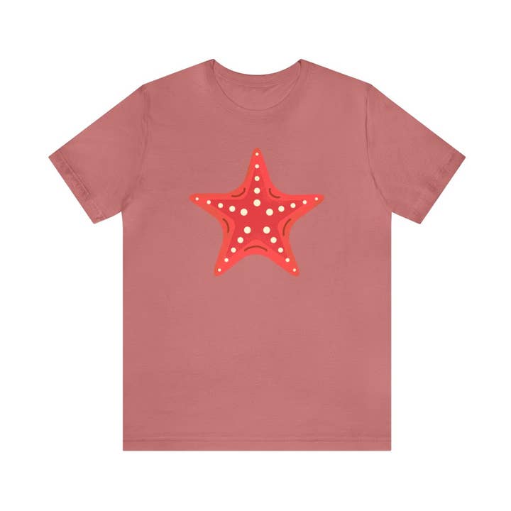 T-shirt Star Fish por atacado de COUTUIQ
