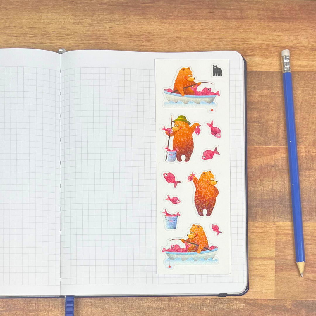 Four Bears Sticker Club – Engroshandel Klistermærke - Børn og baby – Fisher-bjørn1