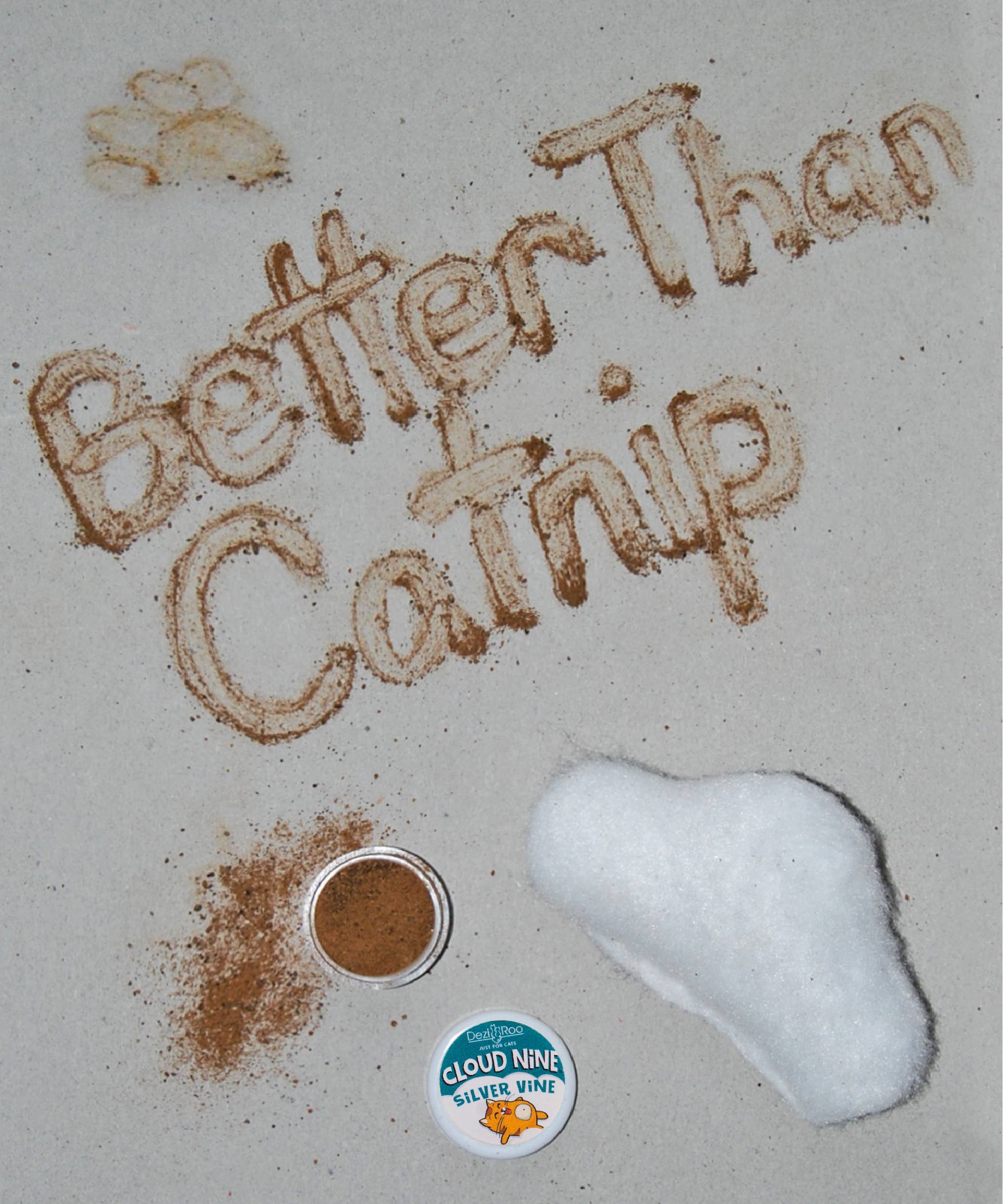 Dezi & Roo - Wholesale Pet Toy - Cat - Cloud Nine Silver Vine - Bucket Refill 5gm sample pot1